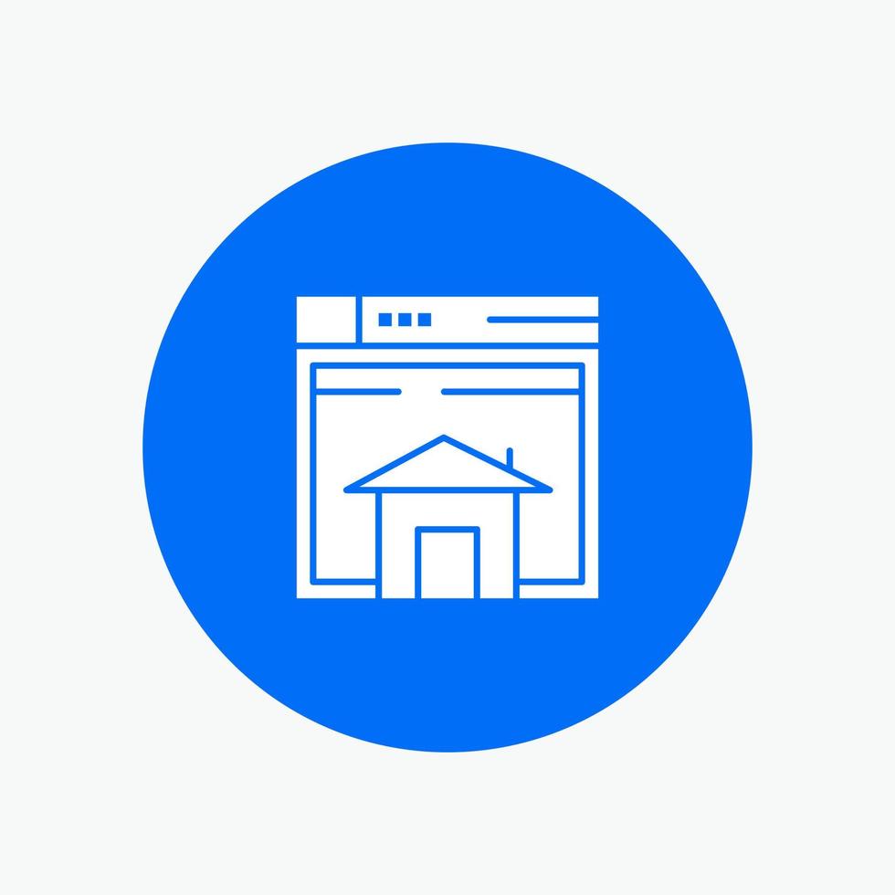 Home Sell Web Layout Page Website vector