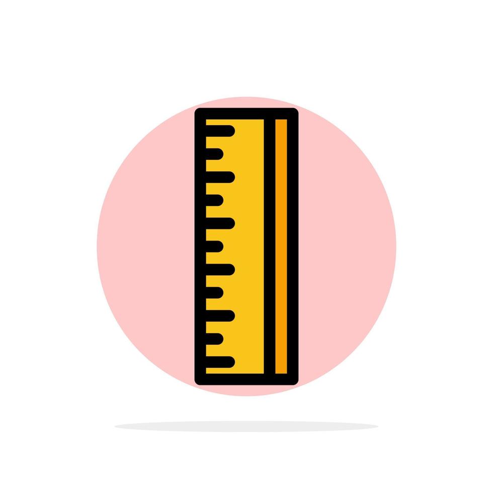 Scale Design Designer Abstract Circle Background Flat color Icon vector