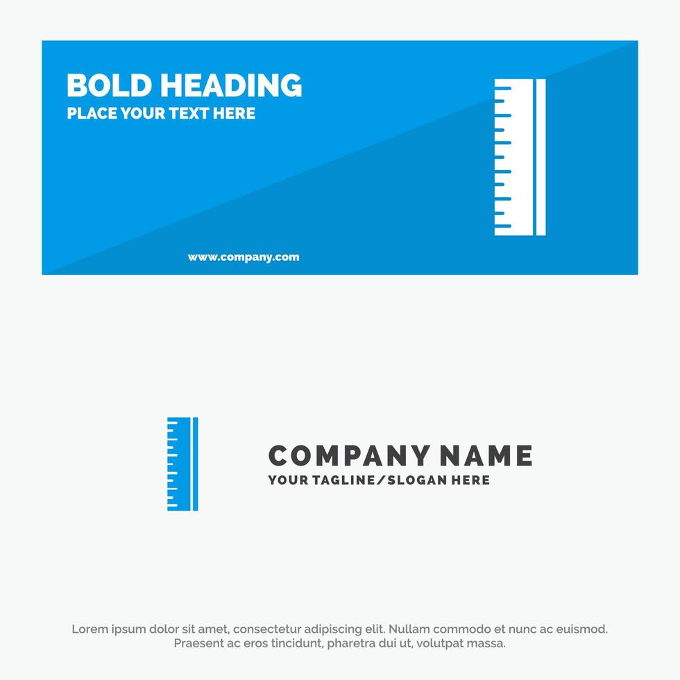 Scale Design Designer SOlid Icon Website Banner and Business Logo Template vector