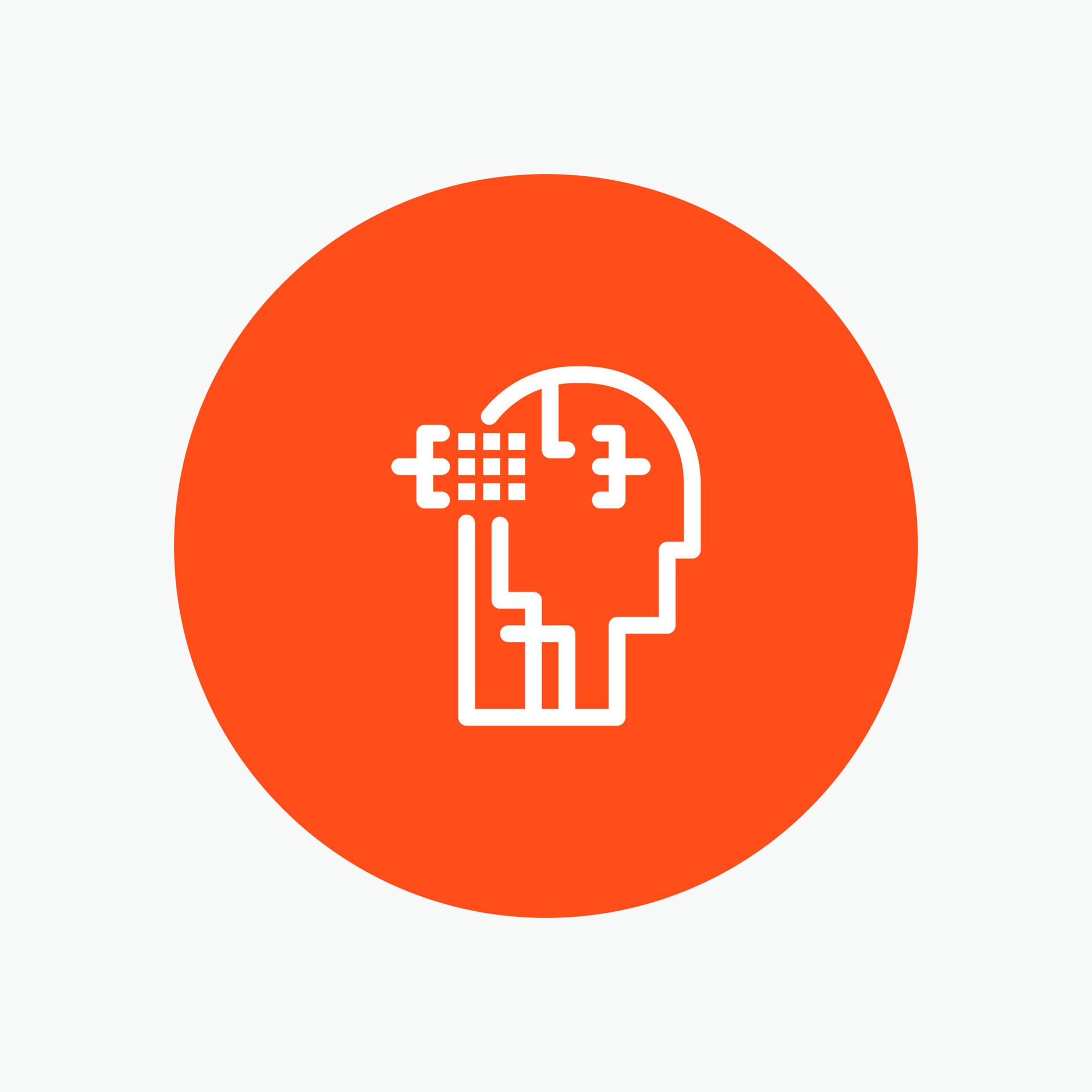 Artificial Human Man Head 19130263 Vector Art at Vecteezy