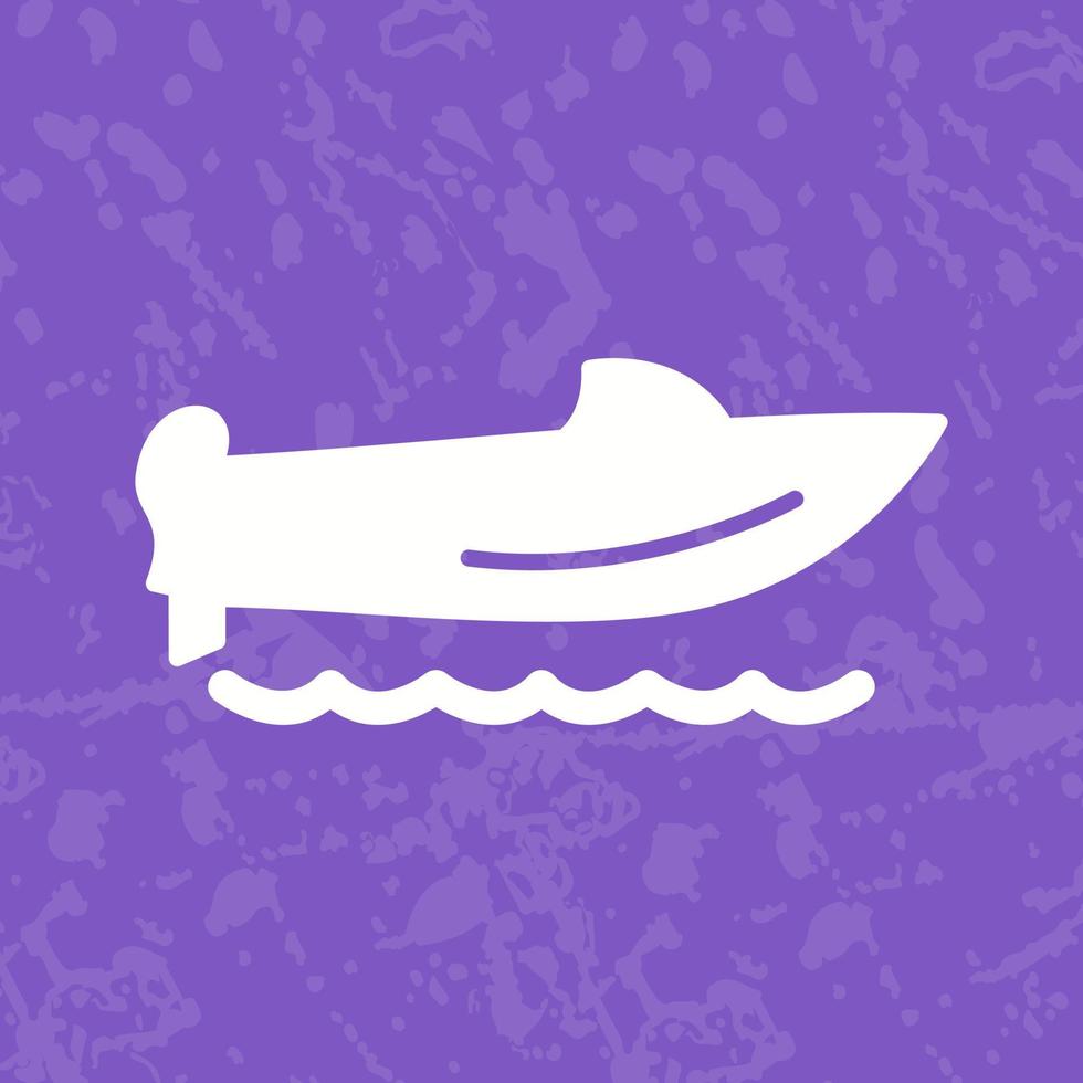 Speed Boat Vector Icon