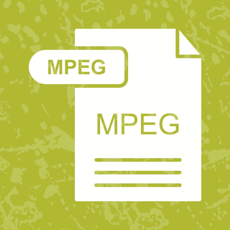 MPEG Vector Icon