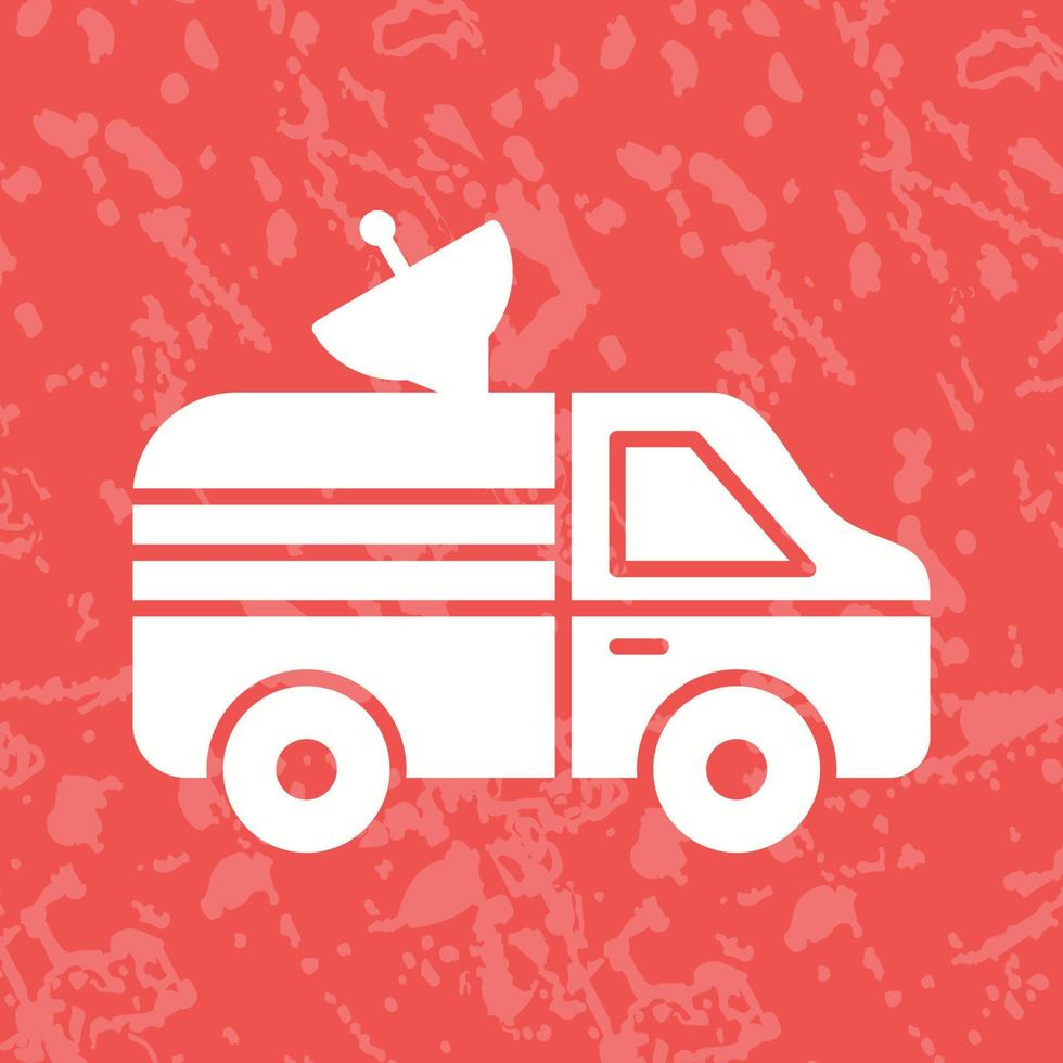 News Van Vector Icon