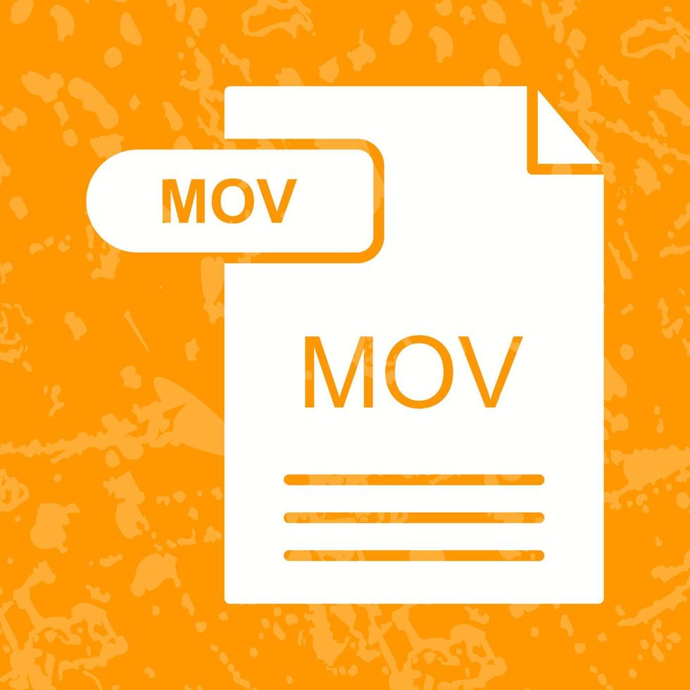 MOV Vector Icon