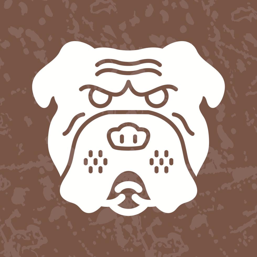 Bulldog Vector Icon