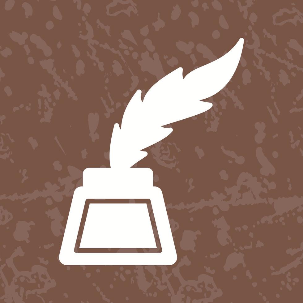 Inkwell Vector Icon