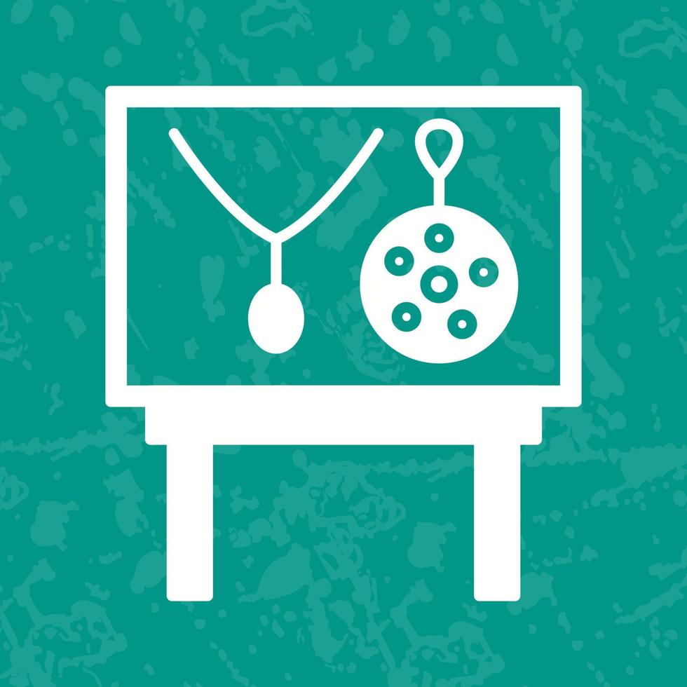 Jewel Exhibit Vector Icon