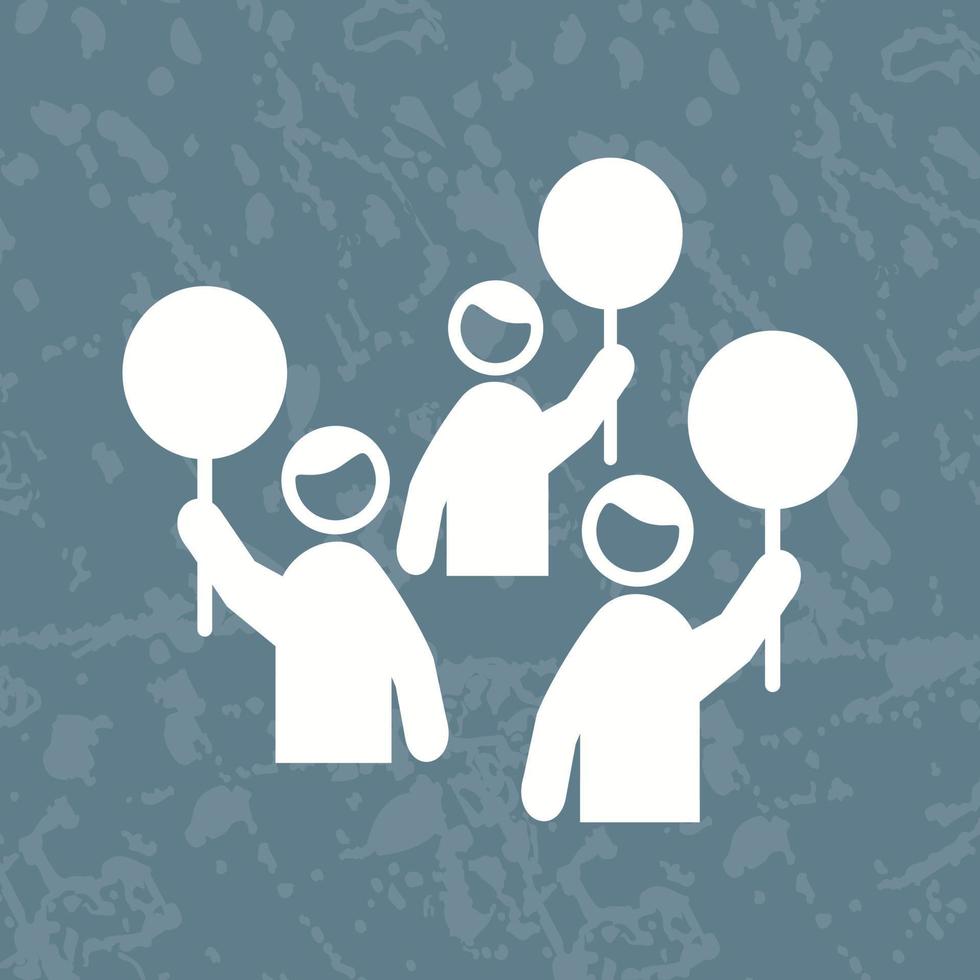 Protest Vector Icon
