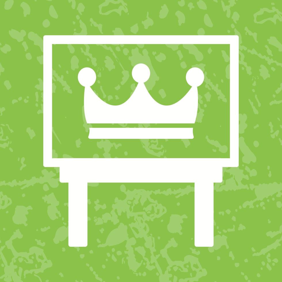 Crown Exhibit Vector Icon