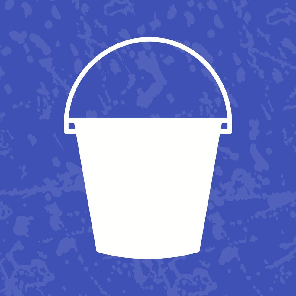Water Bucket Vector Icon