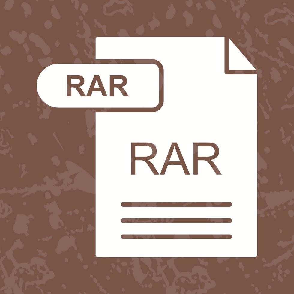 RAR Vector Icon
