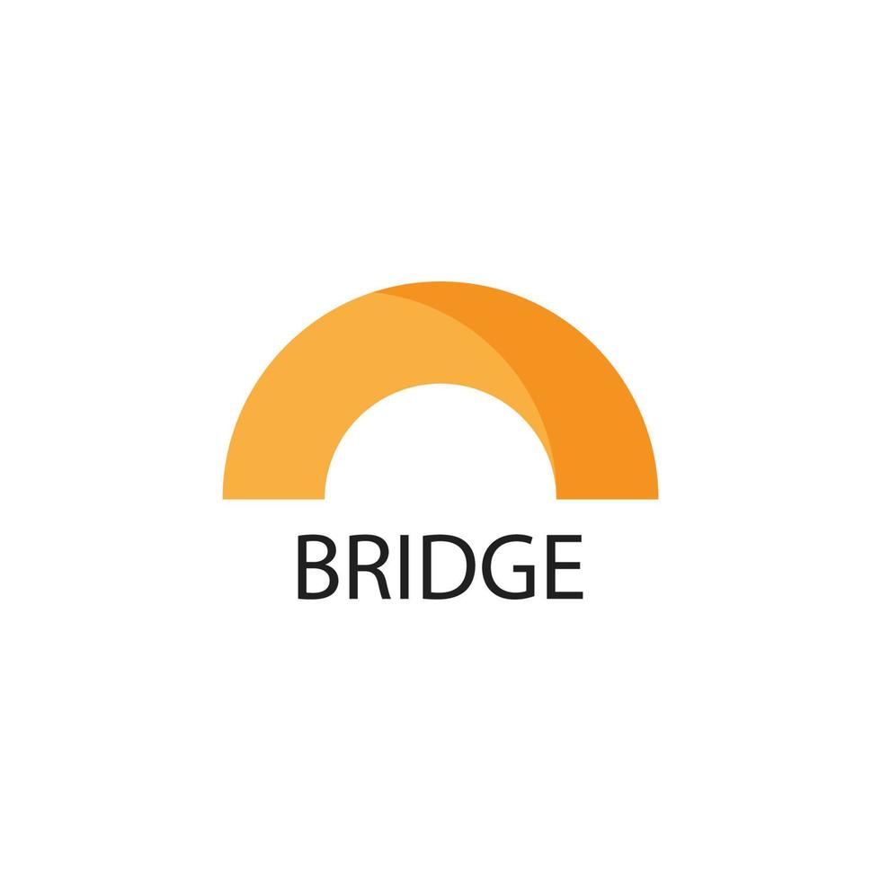 Bridge Logo Template vector