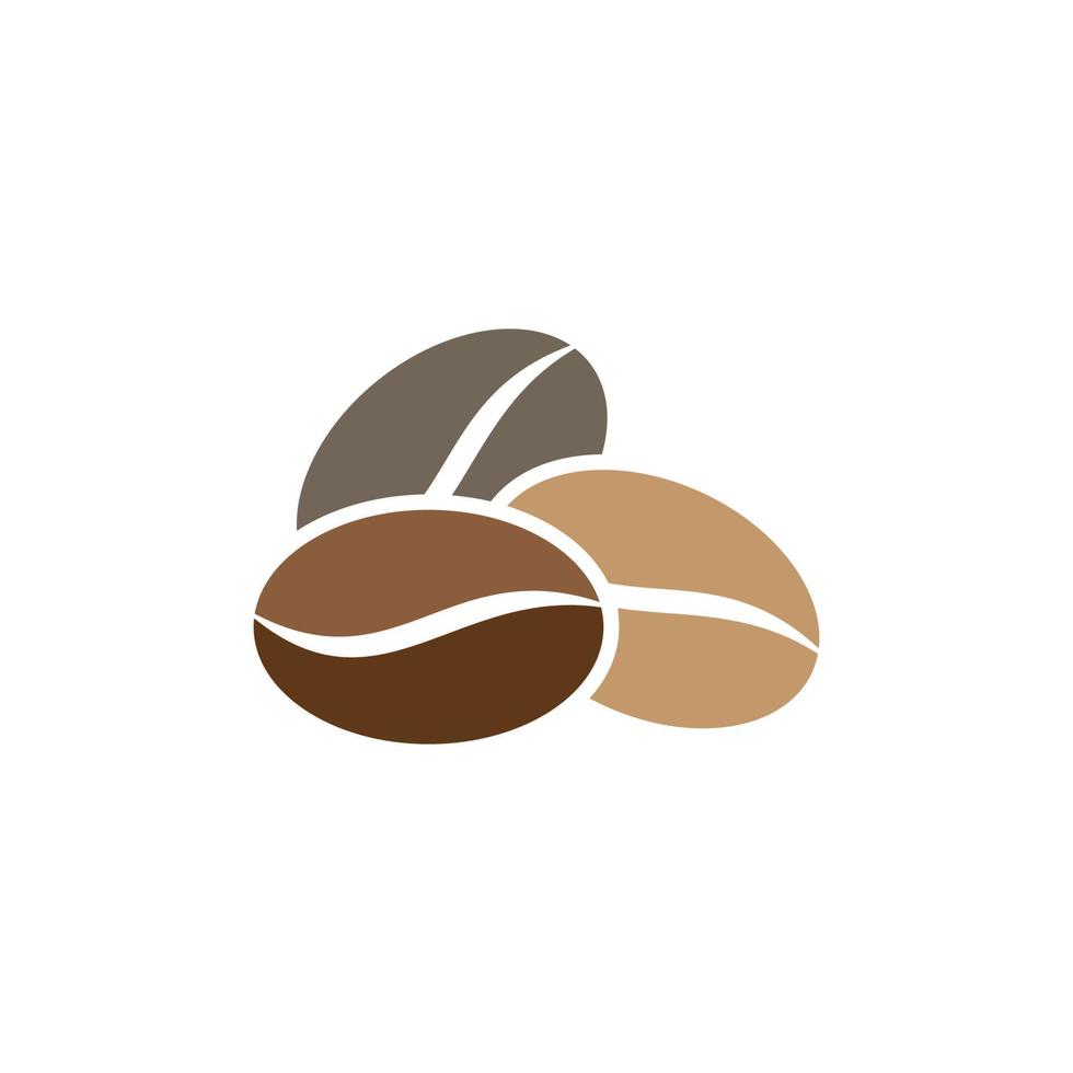 coffee been logo icon vector