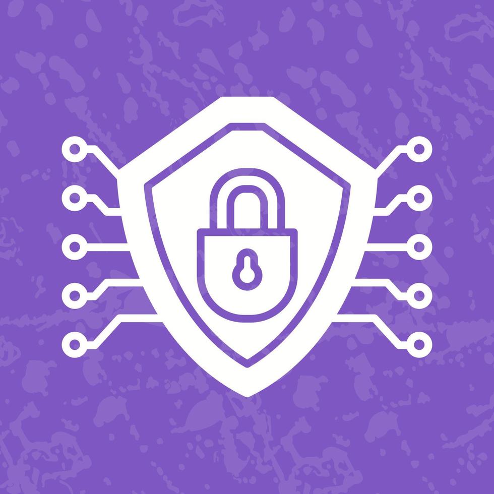 Cyber Security Vector Icon