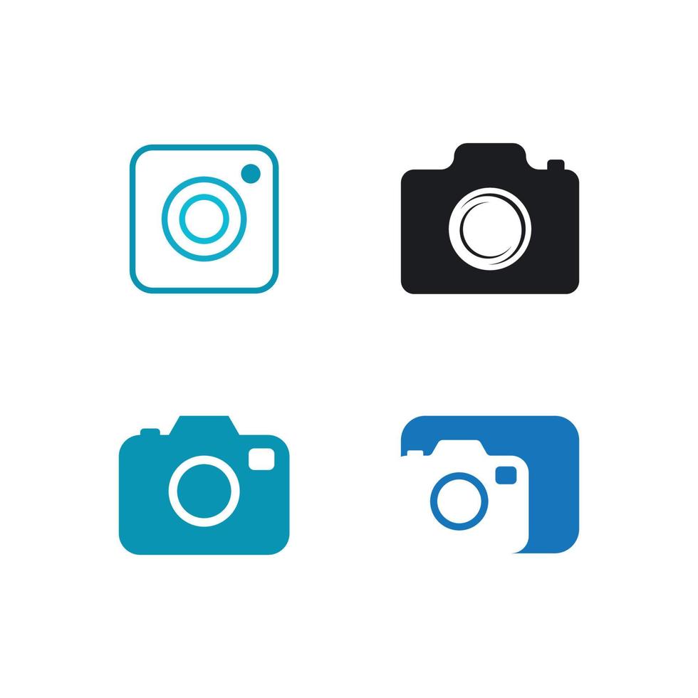 Camera icon vector