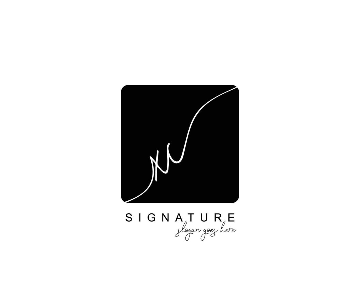 Initial XC beauty monogram and elegant logo design, handwriting logo of initial signature, wedding, fashion, floral and botanical with creative template. vector