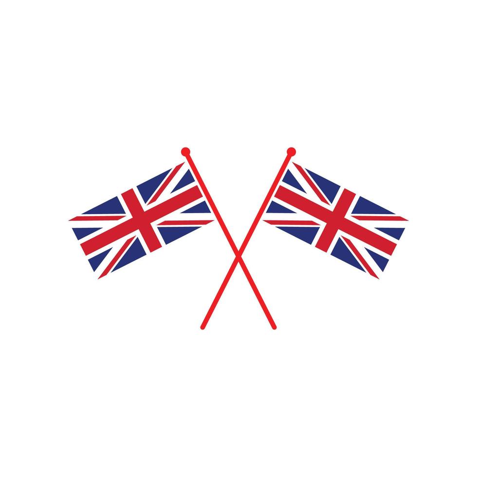 england,british flag icon logo vector