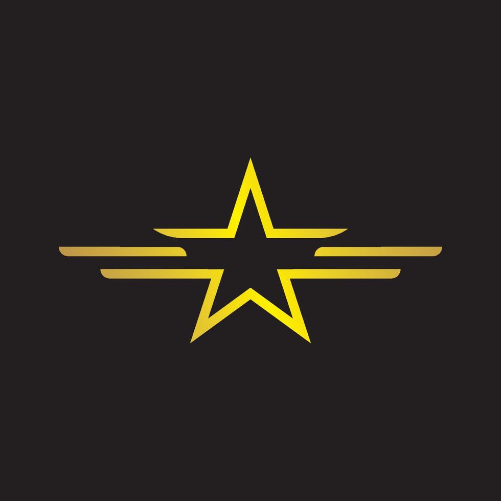 Star Logo Template vector icon illustration