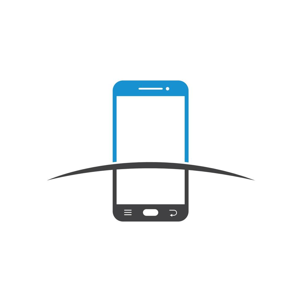smartphone logo icon vector illustration design