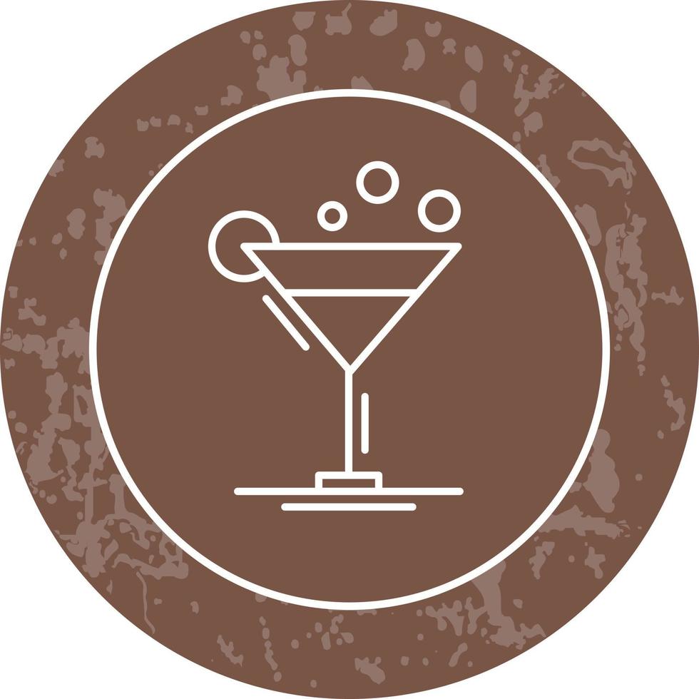 icono de vector de coctel