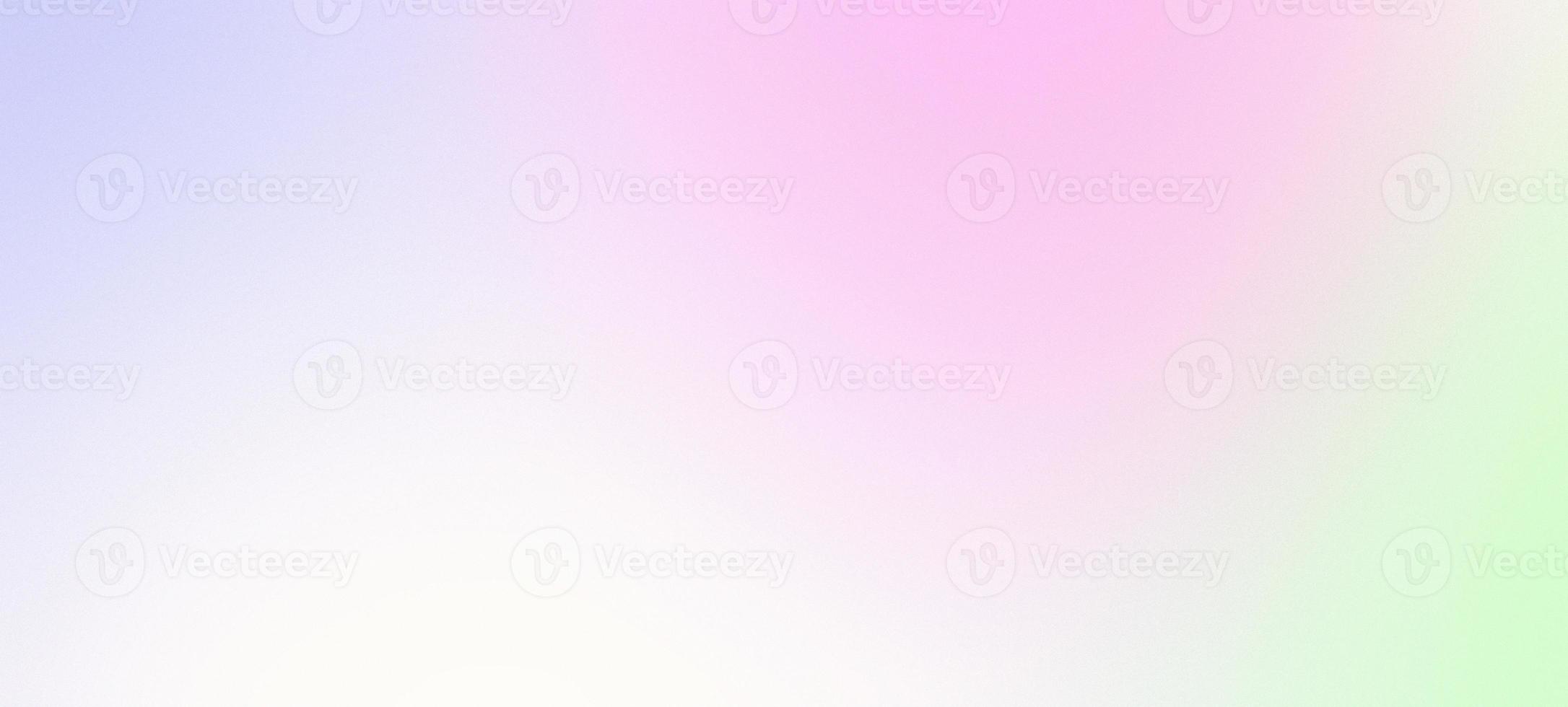 Pastel colour gradient background, purple pink green yellow blurred color gradients banner design, soft noise texture photo