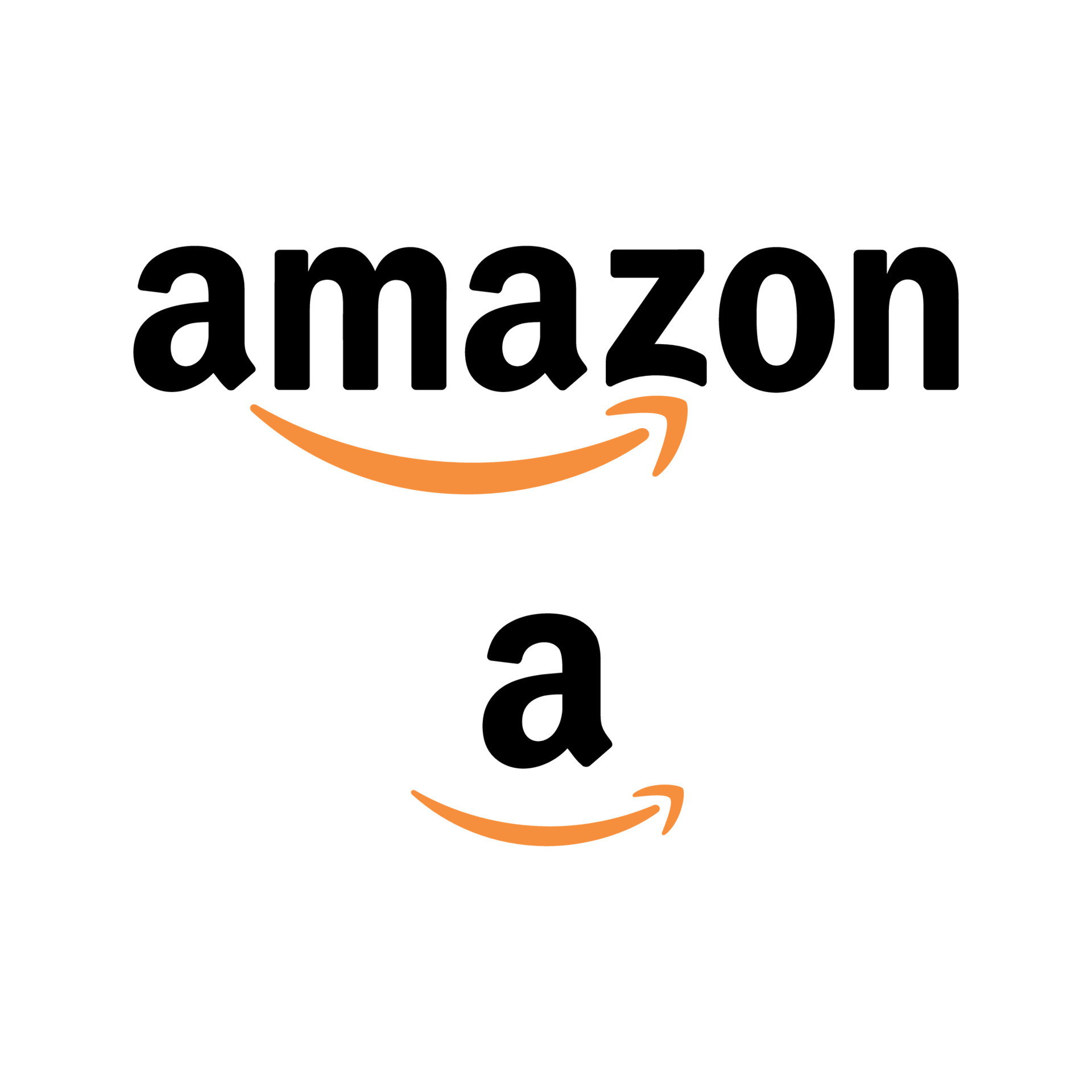 amazon logo vector, amazon icon free vector 19136318 Vector Art at Vecteezy
