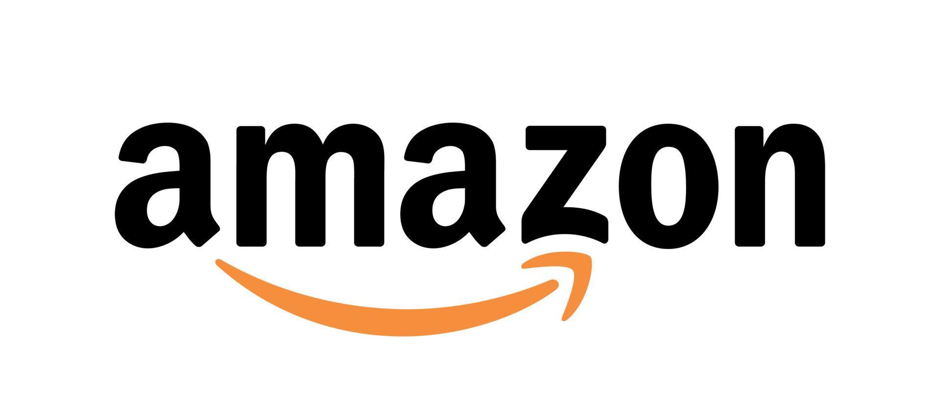 amazon logo vector, amazon icon free vector 19136319 Vector Art at Vecteezy