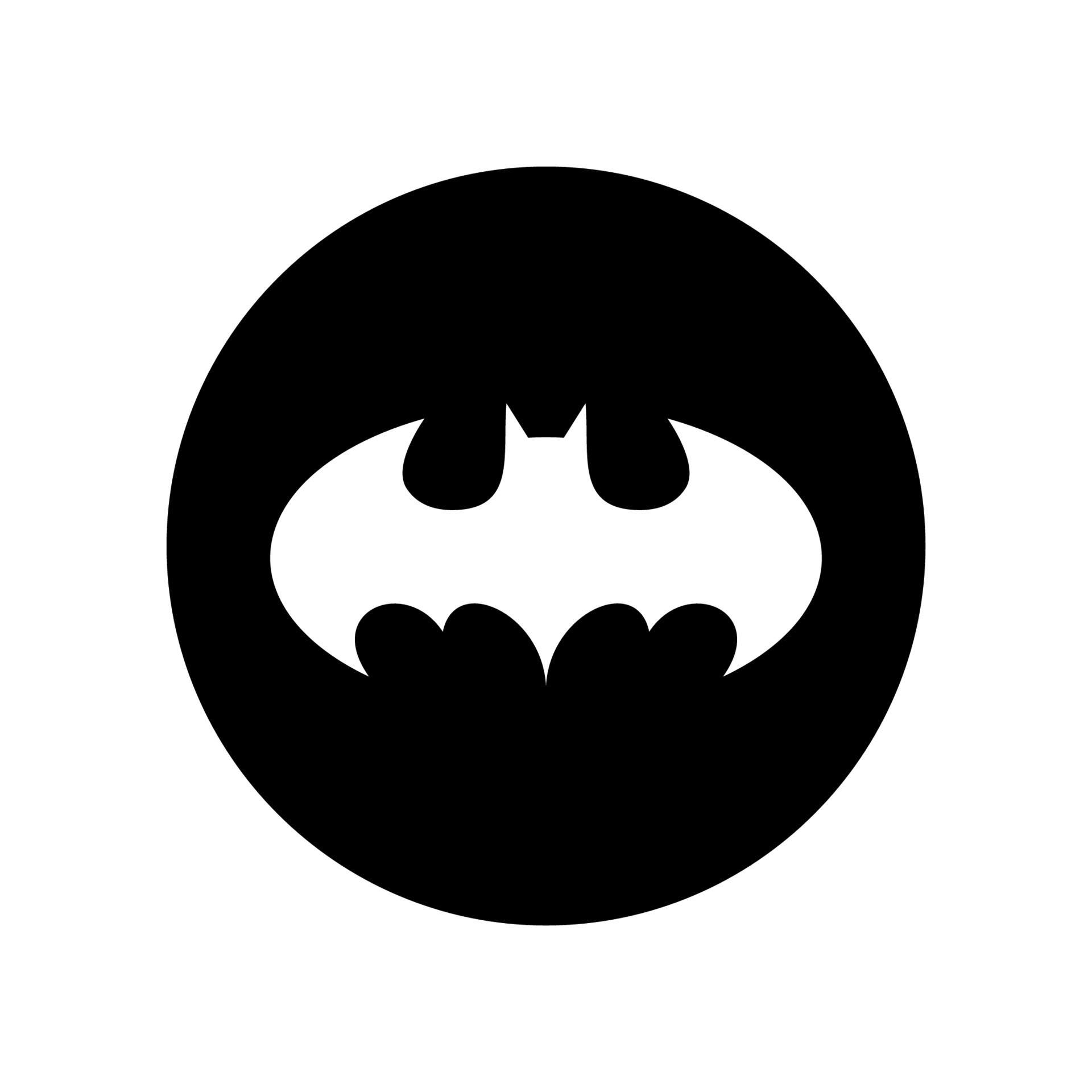 Black batman logo vector, black batman icon free vector 19136356 Vector Art  at Vecteezy