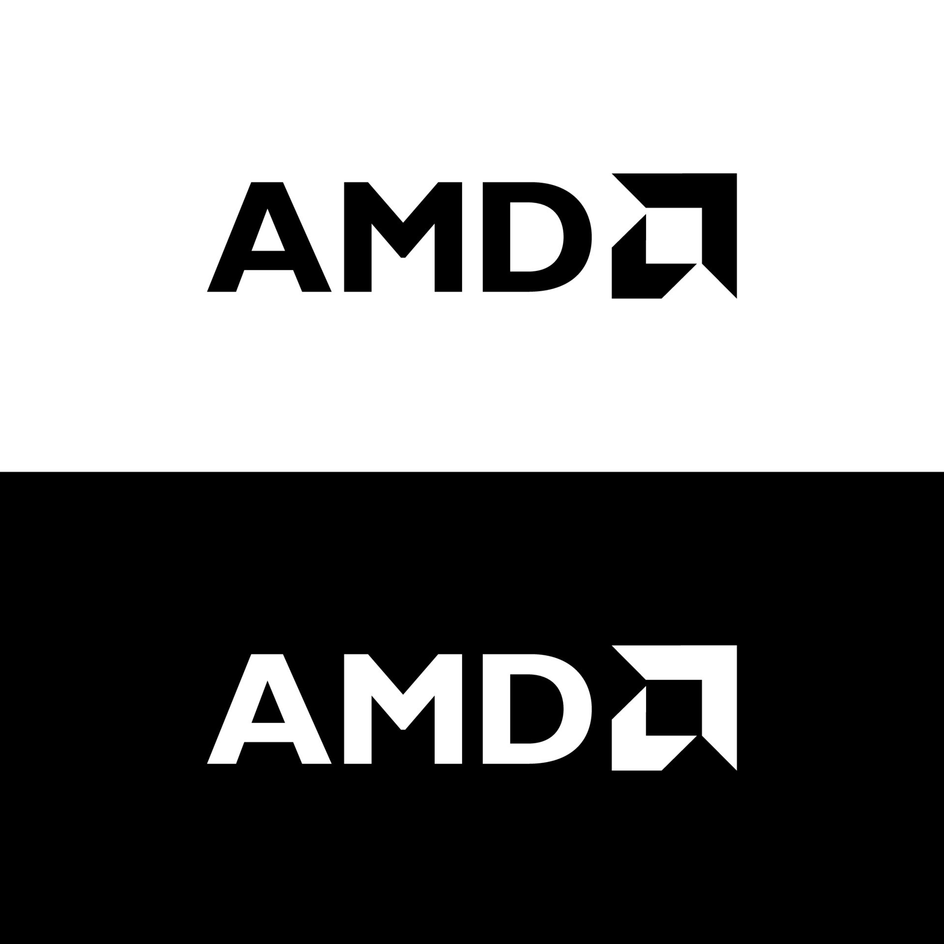 amd logo vector, amd icon free vector 19136430 Vector Art at Vecteezy