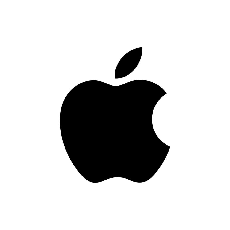 apple logo vector, apple icon free vector