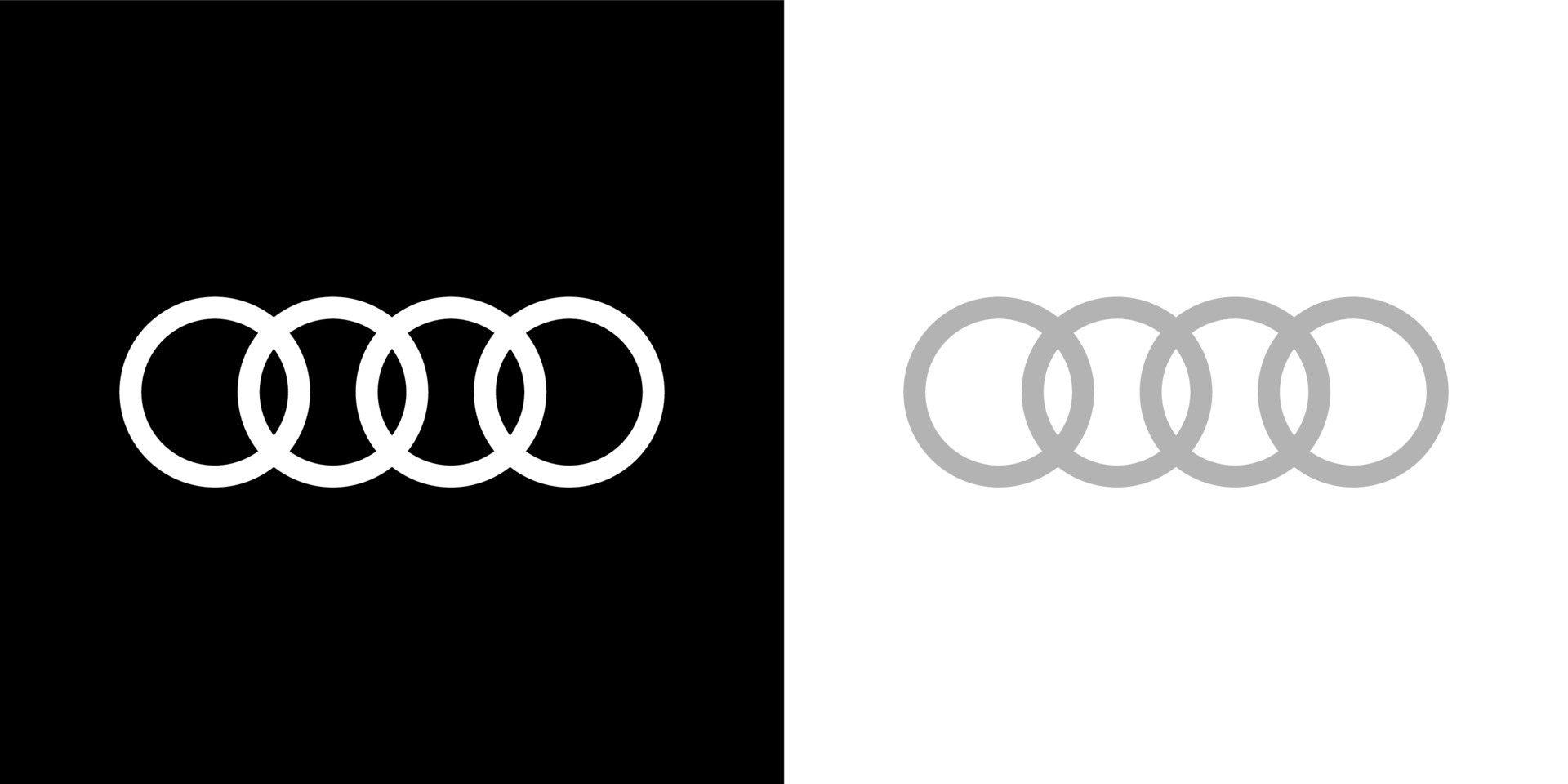 Audi Logo Editorial Illustrative on White Background Editorial Stock Image  - Illustration of icon, download: 208329149