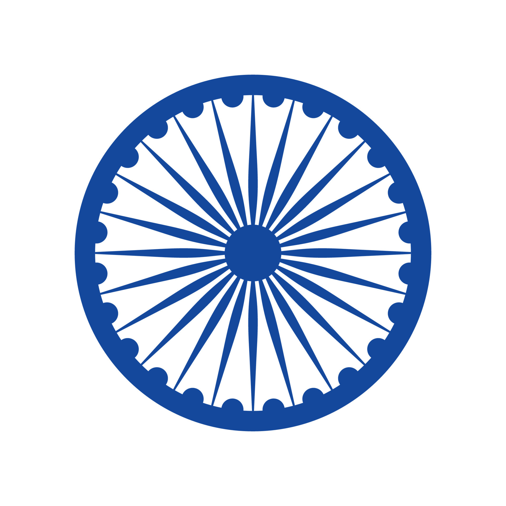 ashok chakra logo vector, ashok chakra free vector 19136455 Vector Art