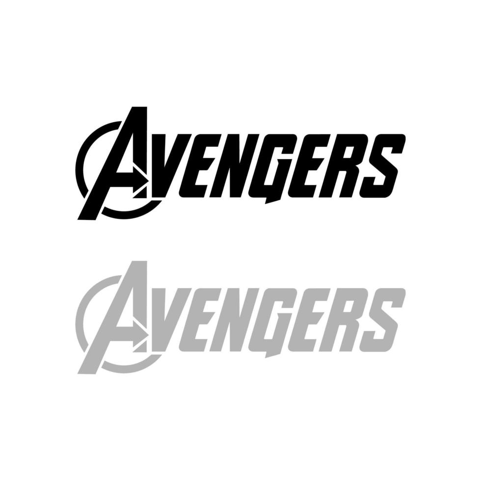 avengers logo vector, avengers icon free vector