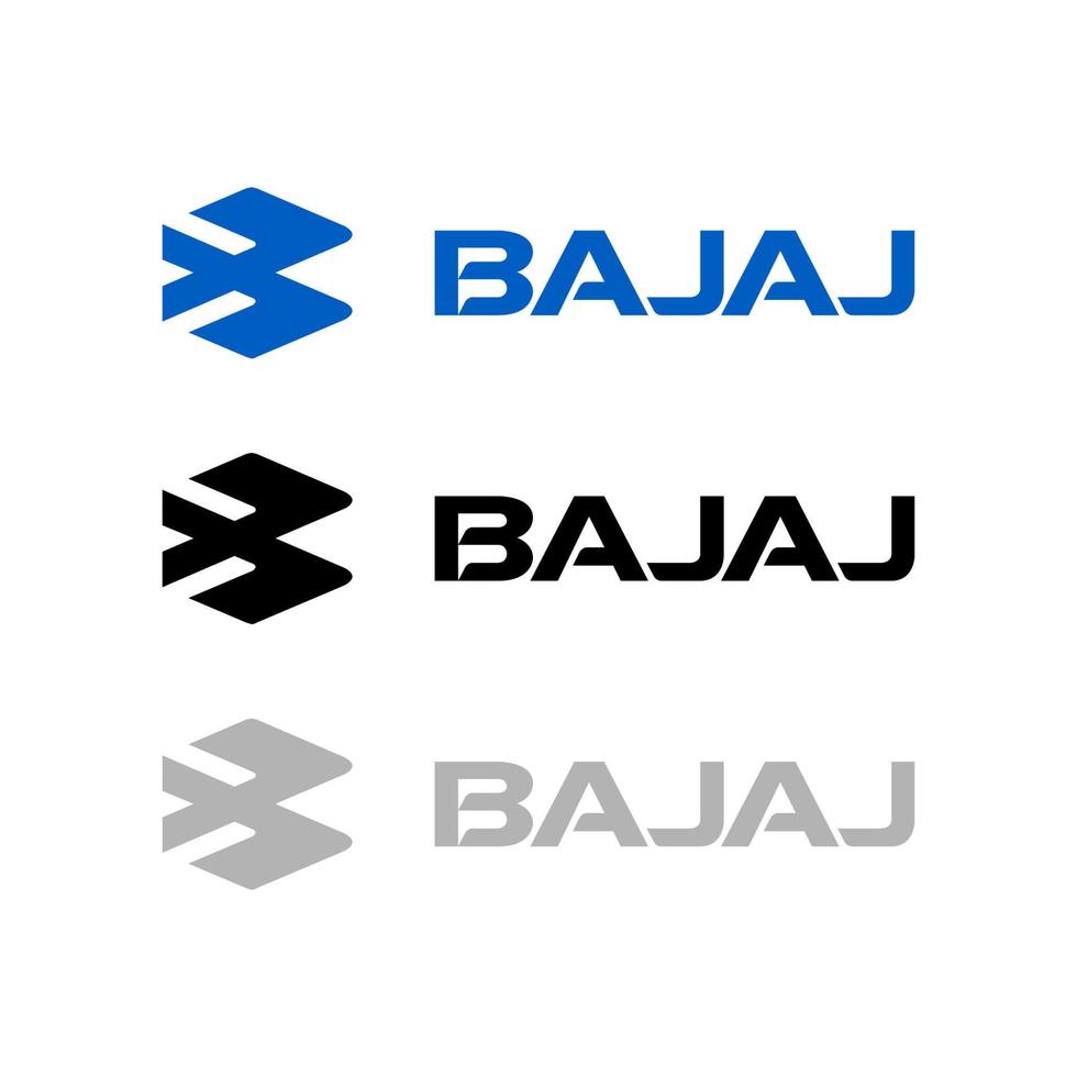 bajaj logo vector, bajaj icon free vector