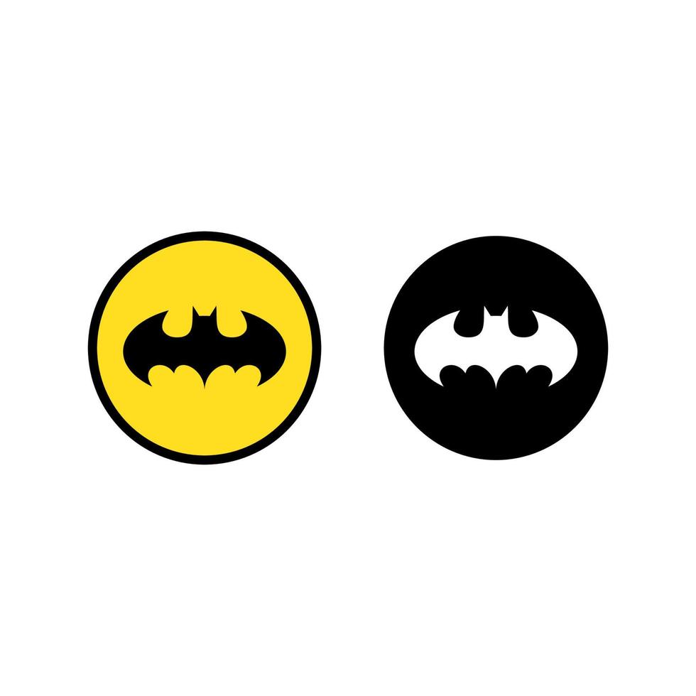 batman logo vector, batman icon free vector 19136471 Vector Art at Vecteezy