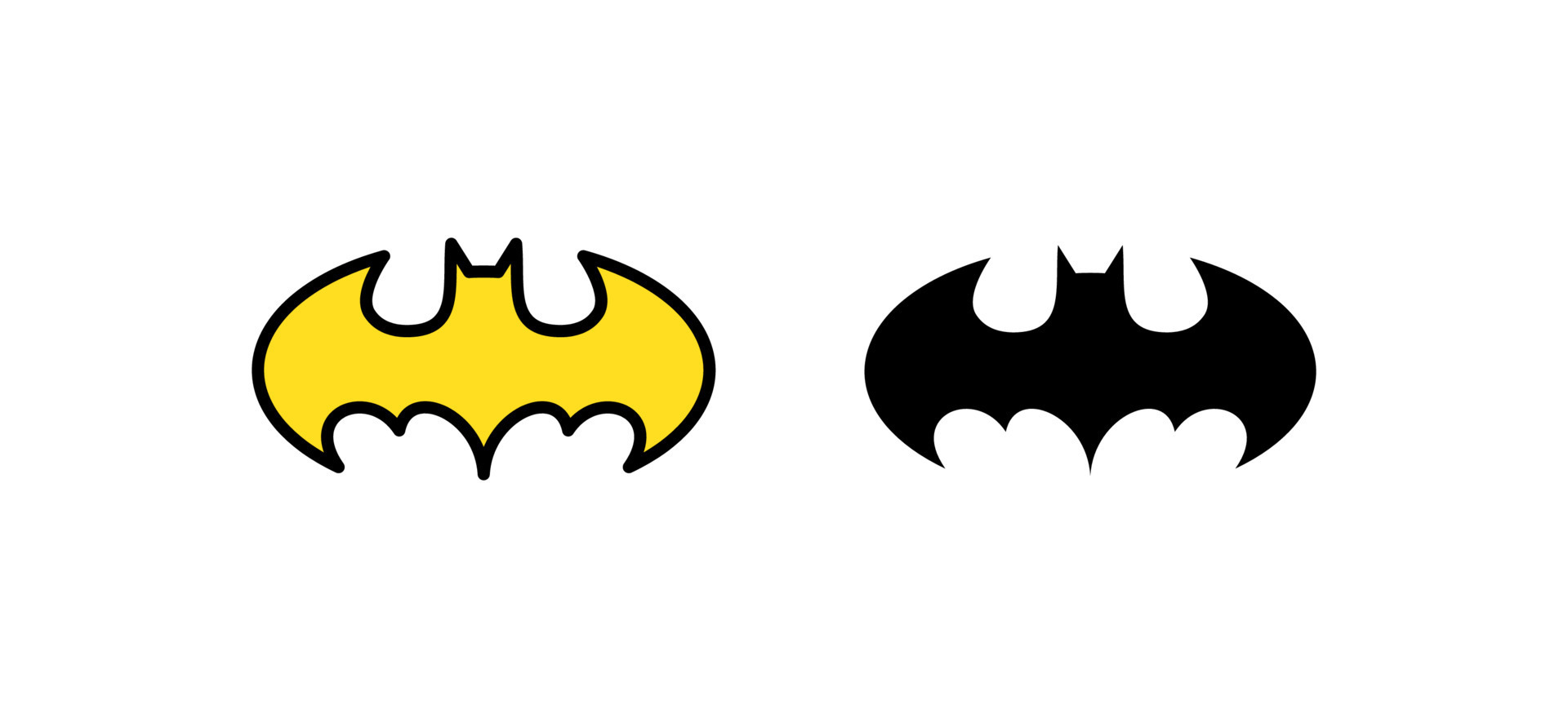 batman logo vector, batman icon free vector 19136474 Vector Art at ...