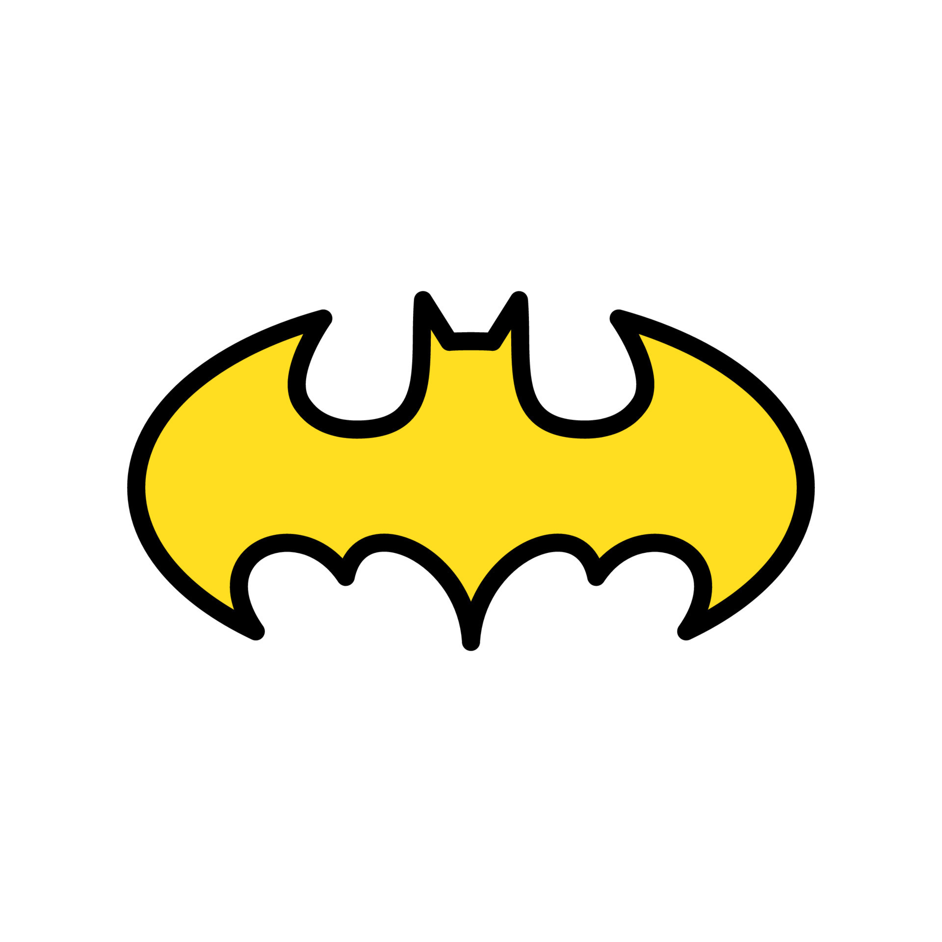 batman logo vector, batman icon free vector 19136481 Vector Art at Vecteezy