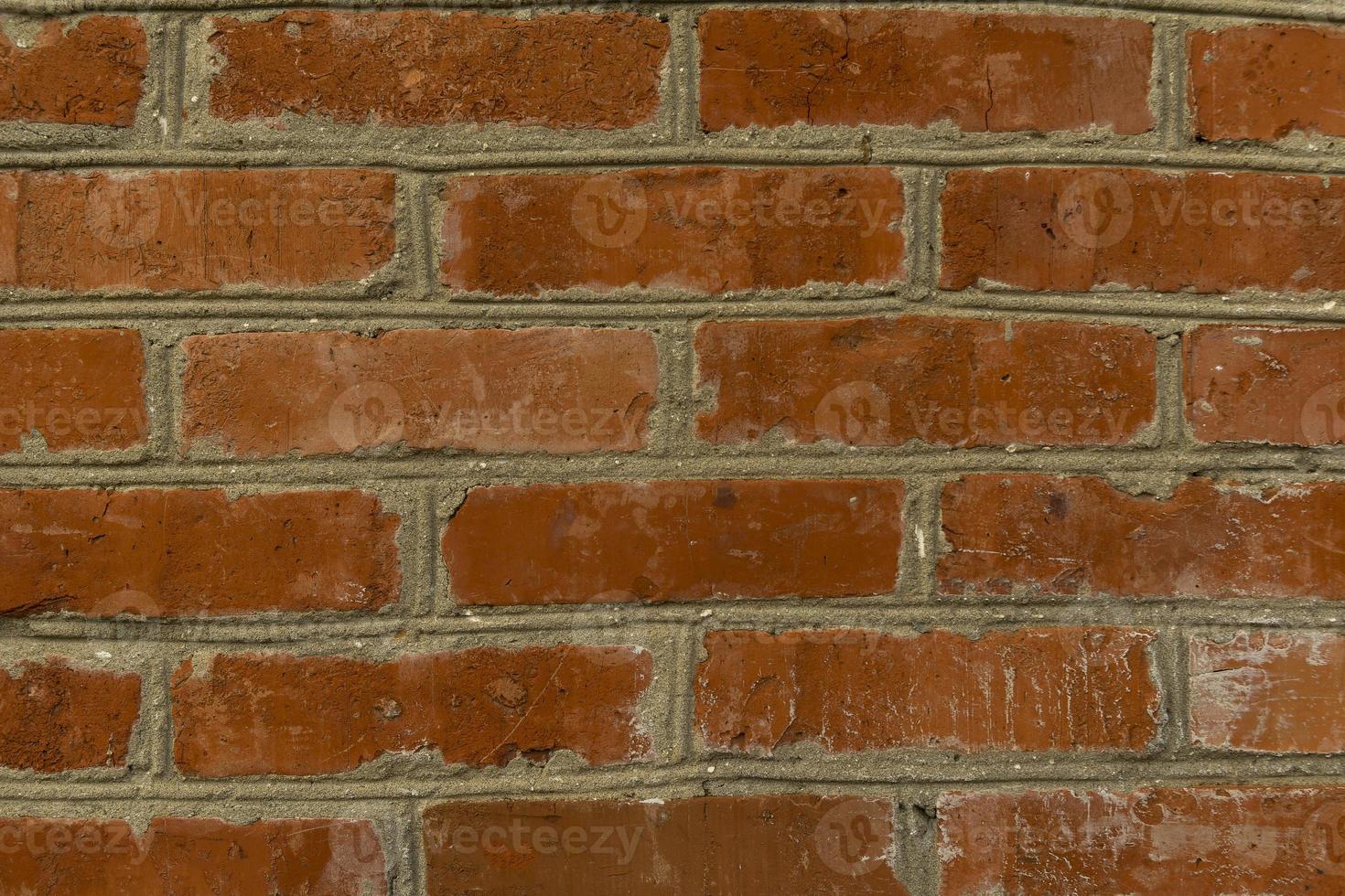 Background of an old antique brick wall photo