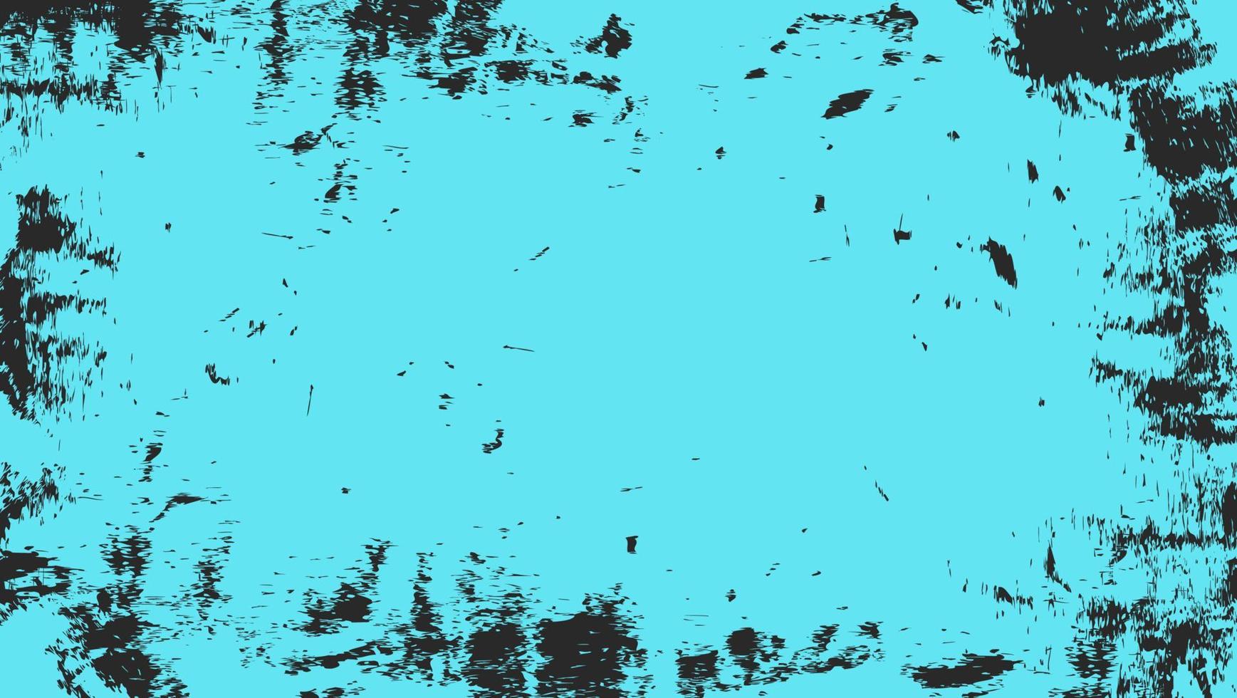 Abstract Blue Grunge Texture In Dark Background Template vector