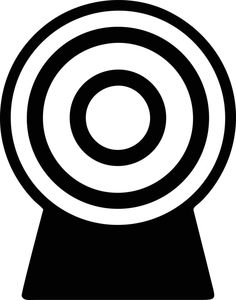 Target focus icon symbol vector image, illustration of the success goal icon concept. EPS 10