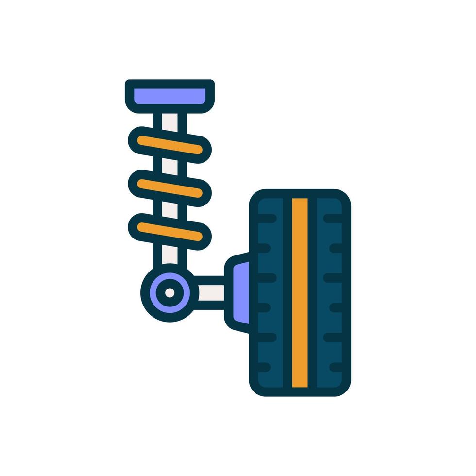 car suspension icon for your website, mobile, presentation, and logo design. vector