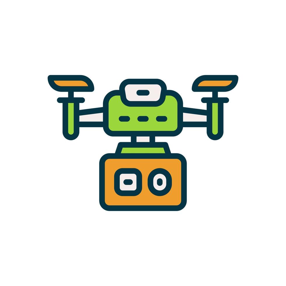 camera drone icon for your website, mobile, presentation, and logo design. vector