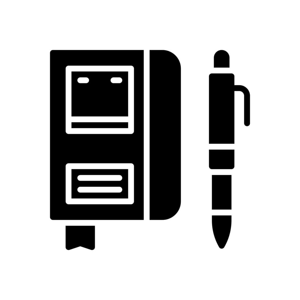 notebook icon for your website design, logo, mobile design, and presentation. vector