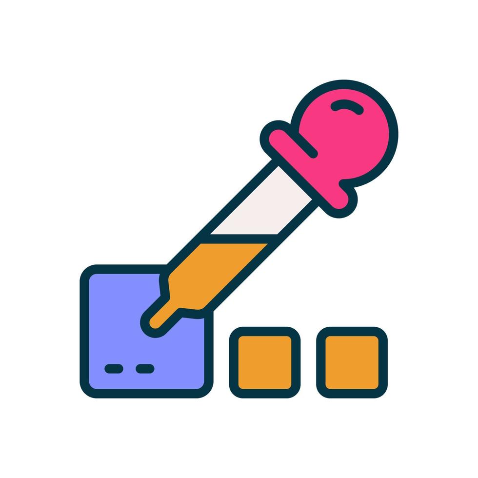 color picker icon for your website, mobile, presentation, and logo design. vector