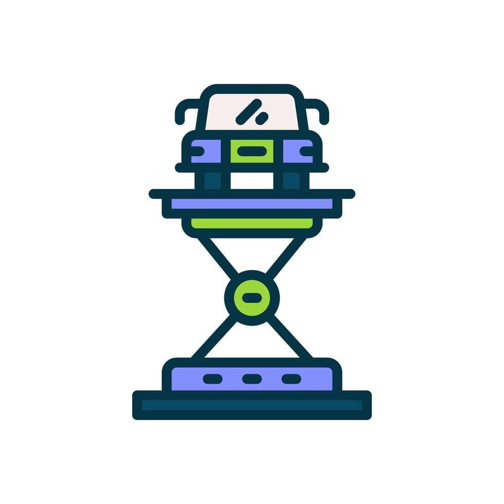 car elevator icon for your website, mobile, presentation, and logo design. vector