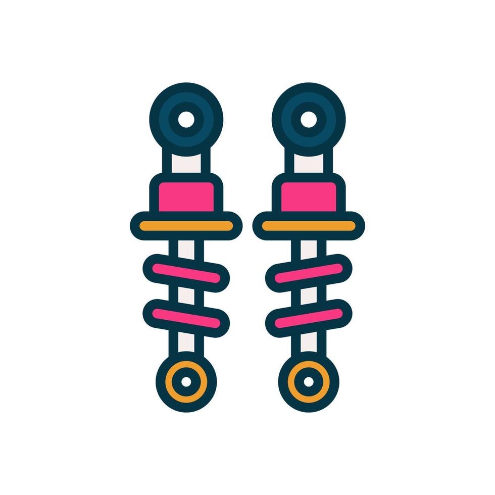 shock absorber icon for your website, mobile, presentation, and logo design. vector