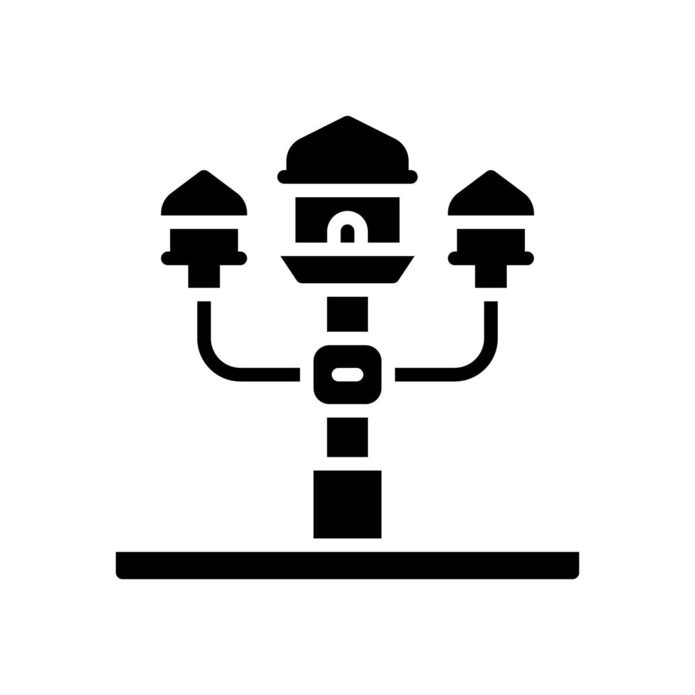 street lamp icon for your website design, logo, app, UI. vector