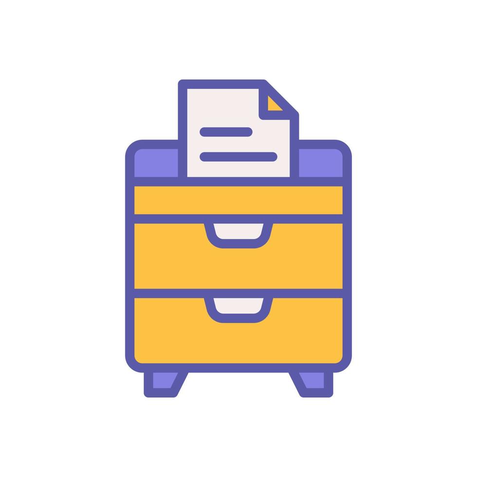 file cabinet icon for your website design, logo, mobile design, and presentation. vector