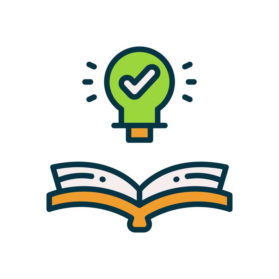 knowledge icon for your website, mobile, presentation, and logo design. vector