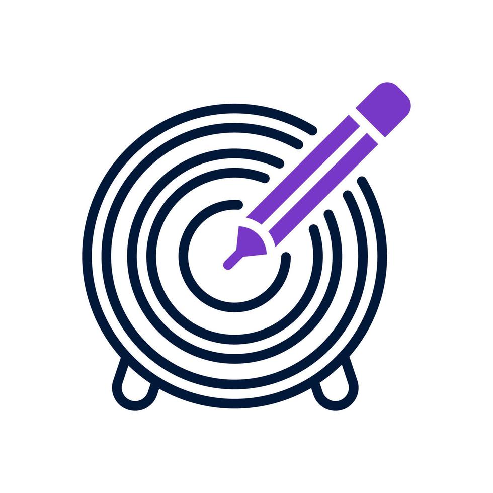 target icon for your website, mobile, presentation, and logo design. vector